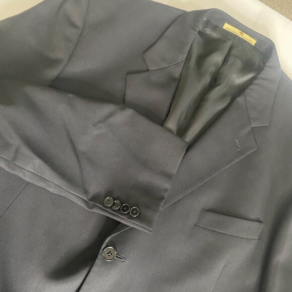 Joseph Abboud Nordstrom 2-Piece Wool Suit Mens 46L Blazer 39x30.5 Pants Career - Picture 7 of 16